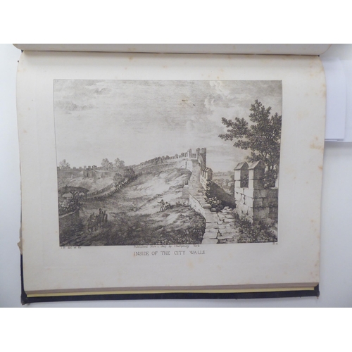 75 - Book: 'Fragmenta Vetusta, or the Remains of Ancient Buildings in York'  drawn and etched by Joseph H... 