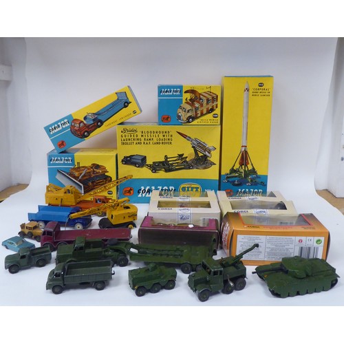 Vintage and later diecast model vehicles: to include a Dinky Supertoys ...