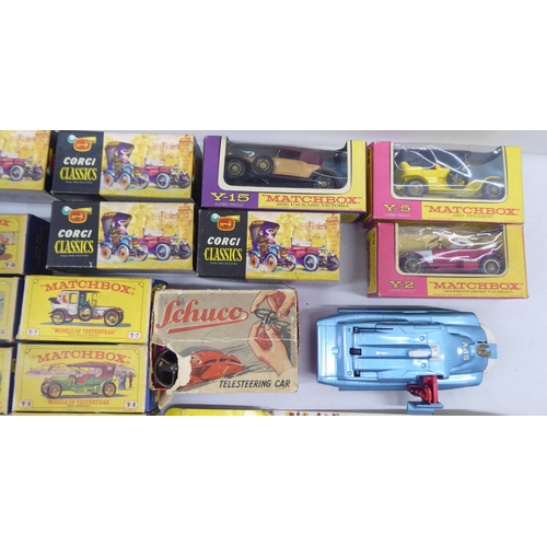 10 - Diecast model vehicles with examples by Oxford and Dinky Toys 