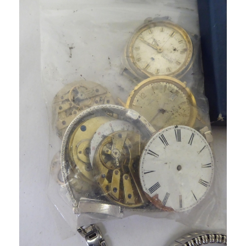 122 - Variously cased and strapped wristwatches