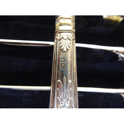 149 - Silver and white metal collectables and flatware: to include napkin rings  mixed marks