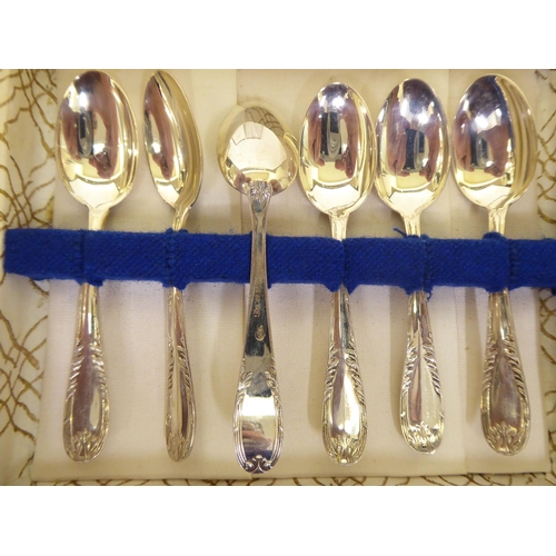 149 - Silver and white metal collectables and flatware: to include napkin rings  mixed marks