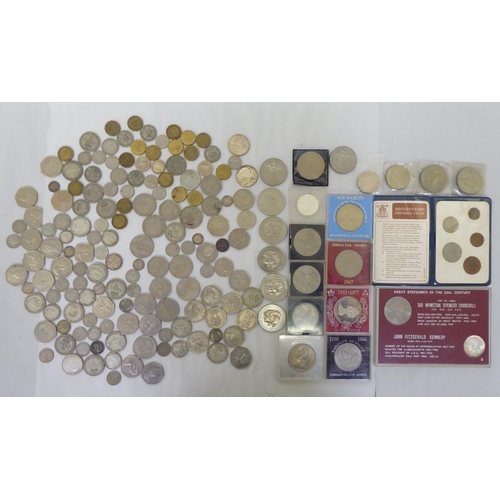 162 - Uncollated pre and post decimal British and American coins 