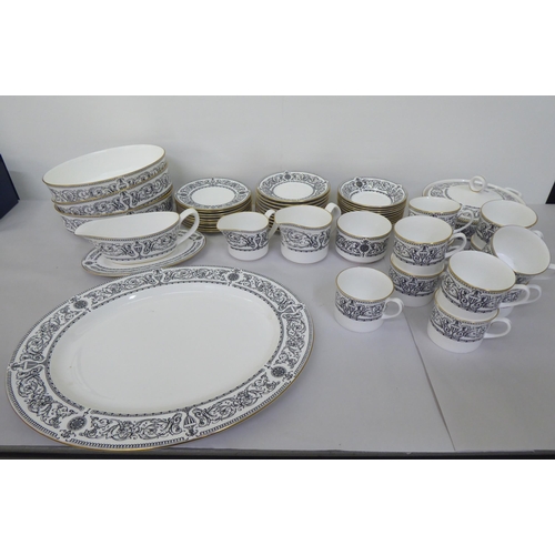 166 - Royal Worcester fine bone china Padova pattern tableware  circa 1966 