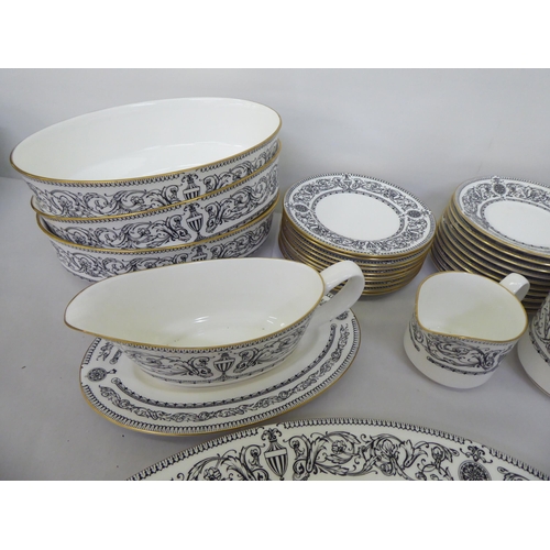 166 - Royal Worcester fine bone china Padova pattern tableware  circa 1966 