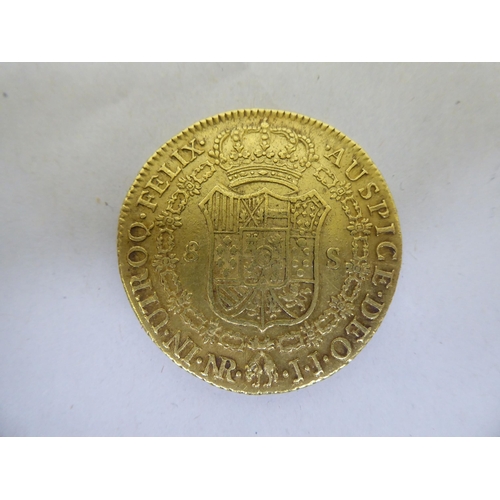 172 - A Spanish Carol IIII gold coin  1798