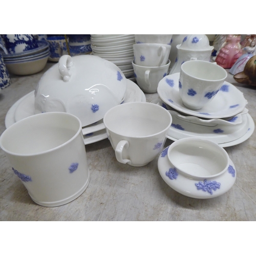 189 - Royal Adderley bone china Blue Chelsea pattern teaware