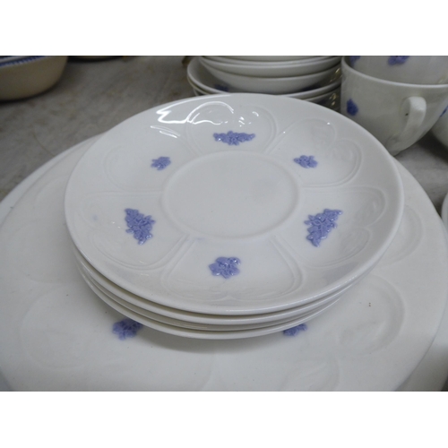 189 - Royal Adderley bone china Blue Chelsea pattern teaware