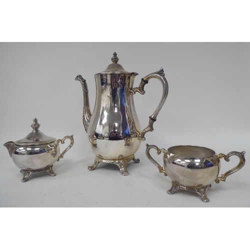 222 - Domestic and decorative metalware: to include a galleried, twin handled tray  16