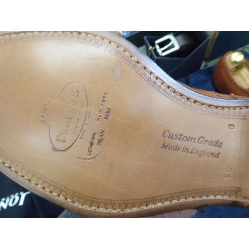 302 - Gentlemen's fashion accessories: to include shoes by Geox Respira, Church's, Jones, Loake and Charle... 