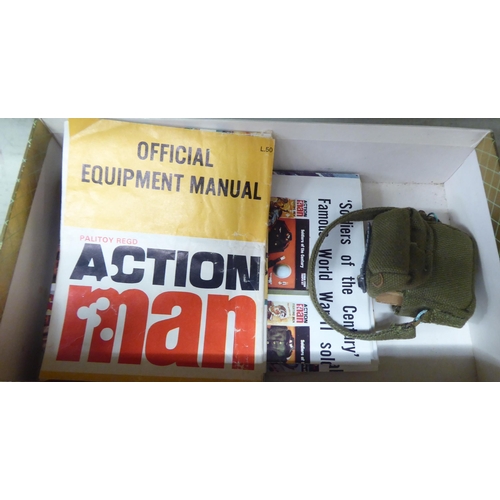 303 - A Palitoy Action Man; and various Action Man accessories