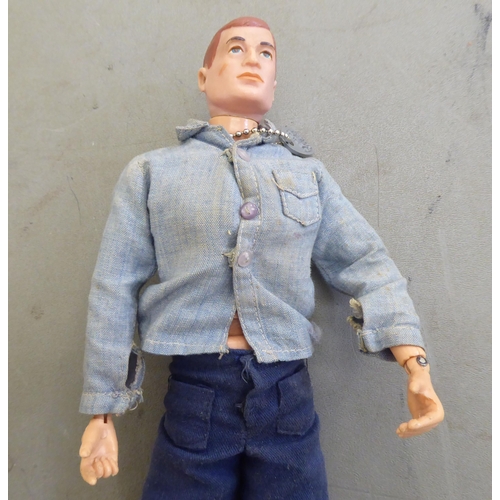 303 - A Palitoy Action Man; and various Action Man accessories