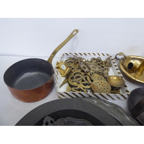 314 - Metalware: to include a silver plated tray of oval form with a bead edge  12