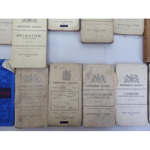 390 - Mainly 20thC Bartholomew's and other advancing and general ordnance survey maps