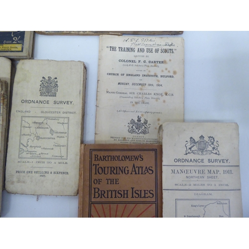 390 - Mainly 20thC Bartholomew's and other advancing and general ordnance survey maps