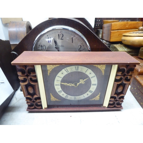 63 - 20thC clocks and timepieces: to include 1920/1930s examples  largest 10