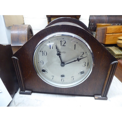 63 - 20thC clocks and timepieces: to include 1920/1930s examples  largest 10