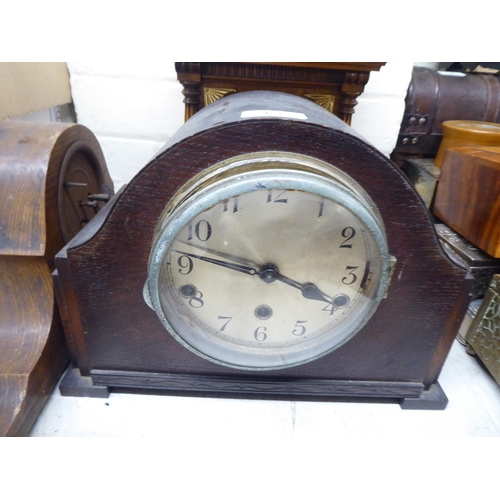 63 - 20thC clocks and timepieces: to include 1920/1930s examples  largest 10