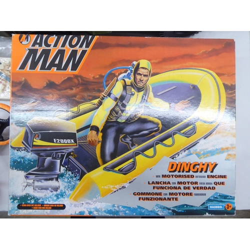 65 - Action Man accessories: to include figures and vehicles