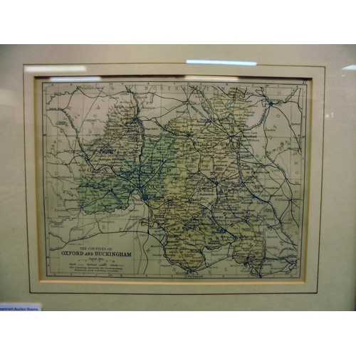 167 - Two 20thC maps, viz. 'Oxford' and 'Buckingham'  6