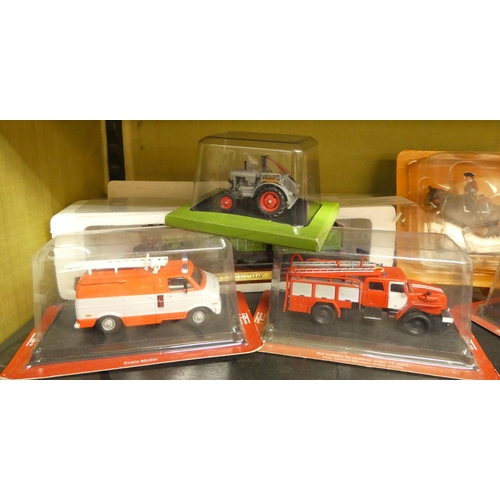 216 - Diecast model vehicles: to include a Corgi Double Decker Bus  boxed