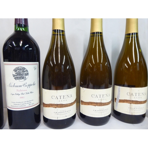 107 - Wine, thirteen bottles: to include a Bouchard Pere & Fils 'Saint-Aubin Premier Crus'  1989