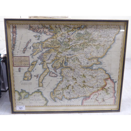 121 - 'A New Map of the South Part of Scotland'  circa 1800  14.5