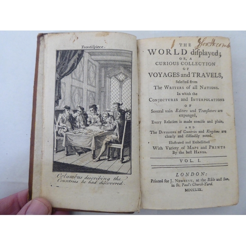 144 - Books: 'The World Displayed' circa 1754, in ten volumes