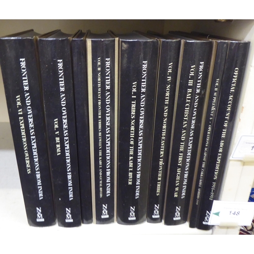 148 - Books: 'Frontier and Overseas Expeditions from India' in six volumes; and an official account volume