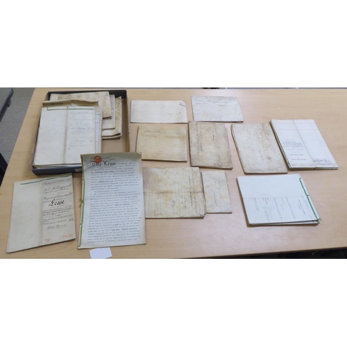 159 - Mainly 18th & 19thC handwritten official documents