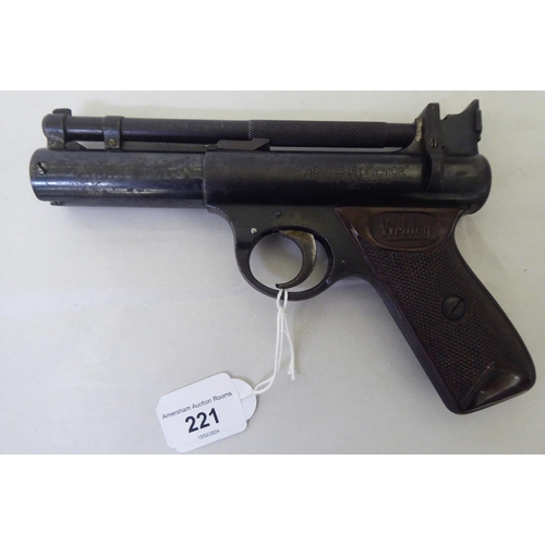 221 - A Webley Senior 0.22 calibre air pistol