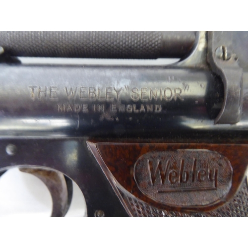 221 - A Webley Senior 0.22 calibre air pistol