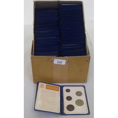 229 - A large collection of Britain's First Decimal coins, in original wallets