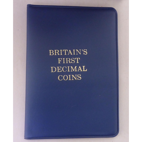 229 - A large collection of Britain's First Decimal coins, in original wallets