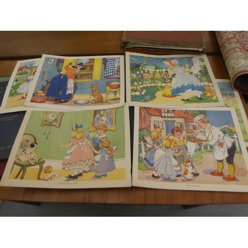 237 - Uncollated folios of prints: to include after Boyce - nursery themed examples  15