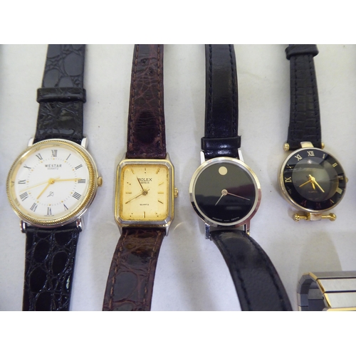 248 - Wristwatches: to include a stainless steel cased Quartz bracelet watch