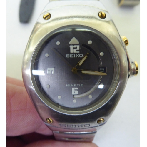 248 - Wristwatches: to include a stainless steel cased Quartz bracelet watch