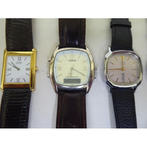 248 - Wristwatches: to include a stainless steel cased Quartz bracelet watch