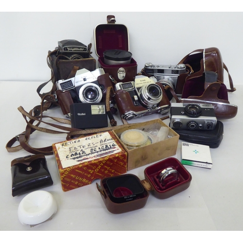 272 - Cameras and accessories: to include a Kodak Retina III