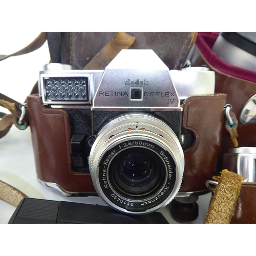 272 - Cameras and accessories: to include a Kodak Retina III