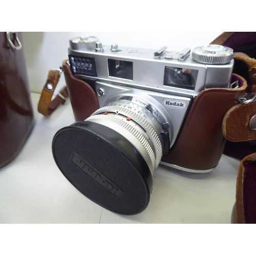 272 - Cameras and accessories: to include a Kodak Retina III