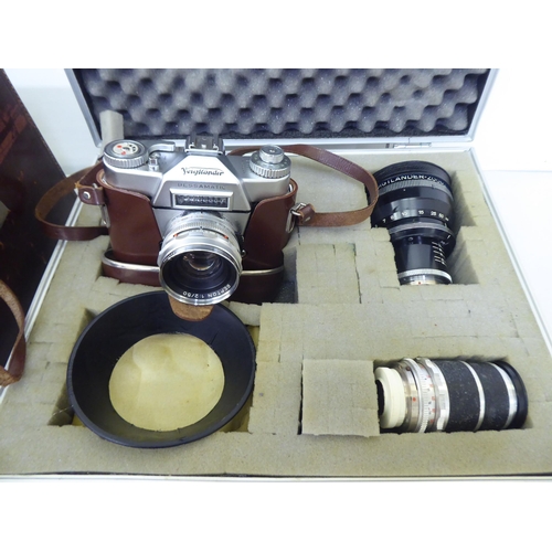 273 - Cameras and accessories: to include a Yoighander Bessamatic