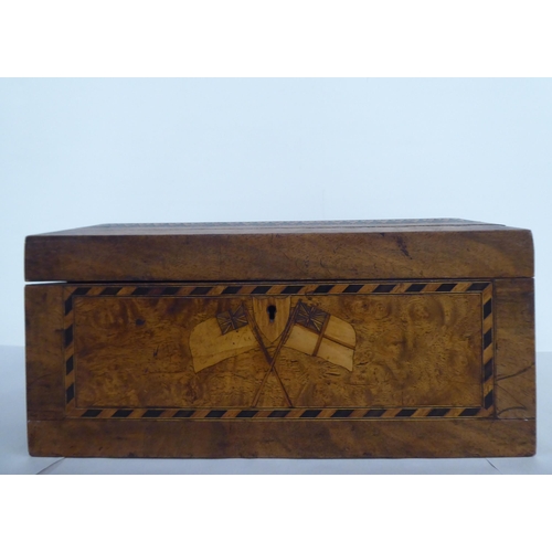 31 - Two 19thC walnut and other inlaid boxes  6