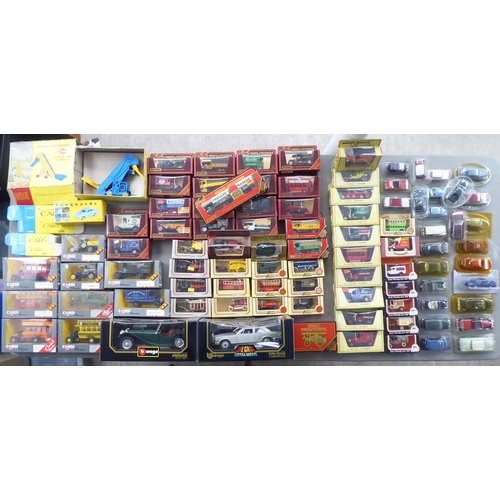 84 - Uncollated, mainly boxed, diecast model vehicles: to include examples by Corgi, Matchbox and Oxford