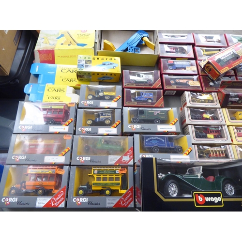 84 - Uncollated, mainly boxed, diecast model vehicles: to include examples by Corgi, Matchbox and Oxford