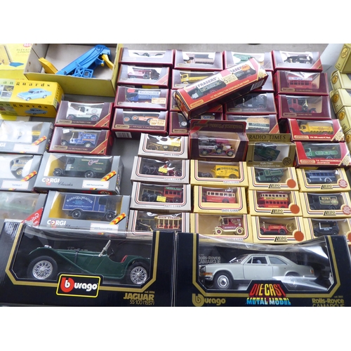 84 - Uncollated, mainly boxed, diecast model vehicles: to include examples by Corgi, Matchbox and Oxford