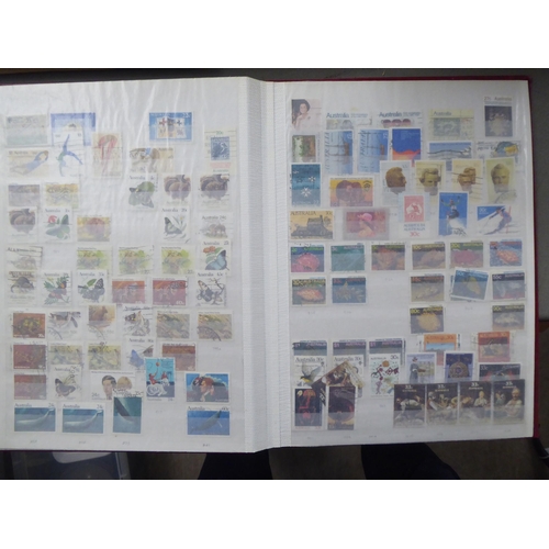 87 - Uncollated, mainly used, postage stamps: to include 1980s Jersey issues