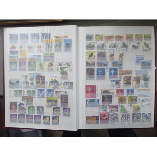 87 - Uncollated, mainly used, postage stamps: to include 1980s Jersey issues