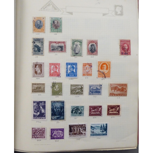 88 - Uncollated used British and other postage stamps: to include Penny Reds