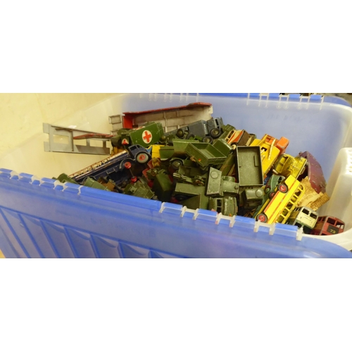 92 - Diecast model vehicles: to include a Dinky car carrier